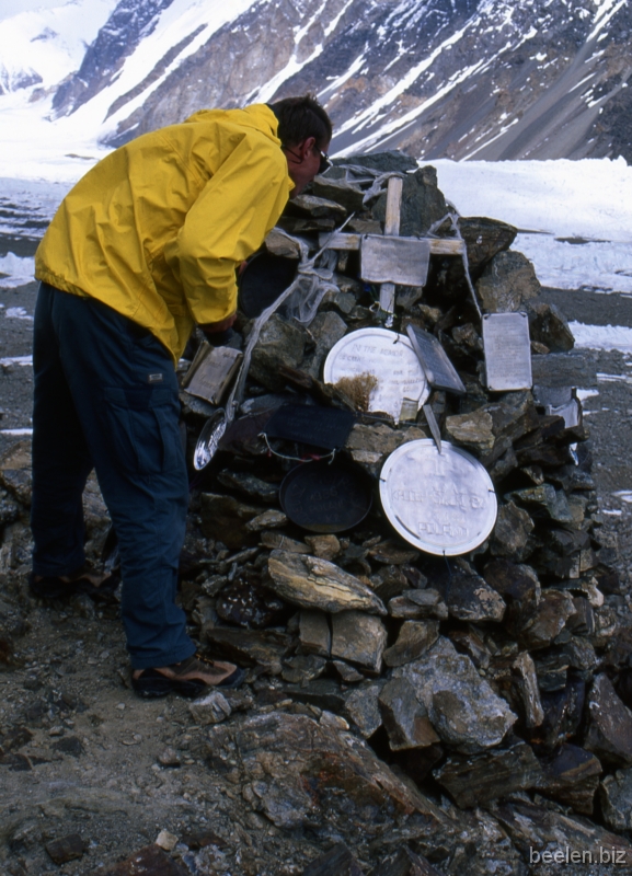 146_Art Gilkey Memorial In about 40 years it is covered by rememberings for the dead on K2.