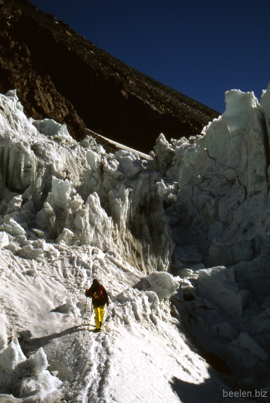 155_Godwin Austen Glacier The icefall was a sort of ice-palace.