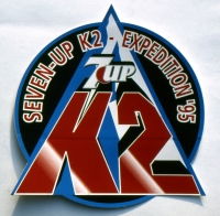 001_K2-Expeditionlogo The Expedition-Logo of My K2-Expedition back in 1995.
After hesitating for a long time, in november 1994 I volunteered to join the expedition-team, because Cas told me that Ronald Naar was still looking for a second doctor, who could climb as well.