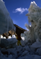 156_Godwin Austen Glacier With nice little towers, ready to fall on whoever wants to sit down.
So get on with it.